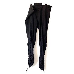 Adjustable leg yoga pants